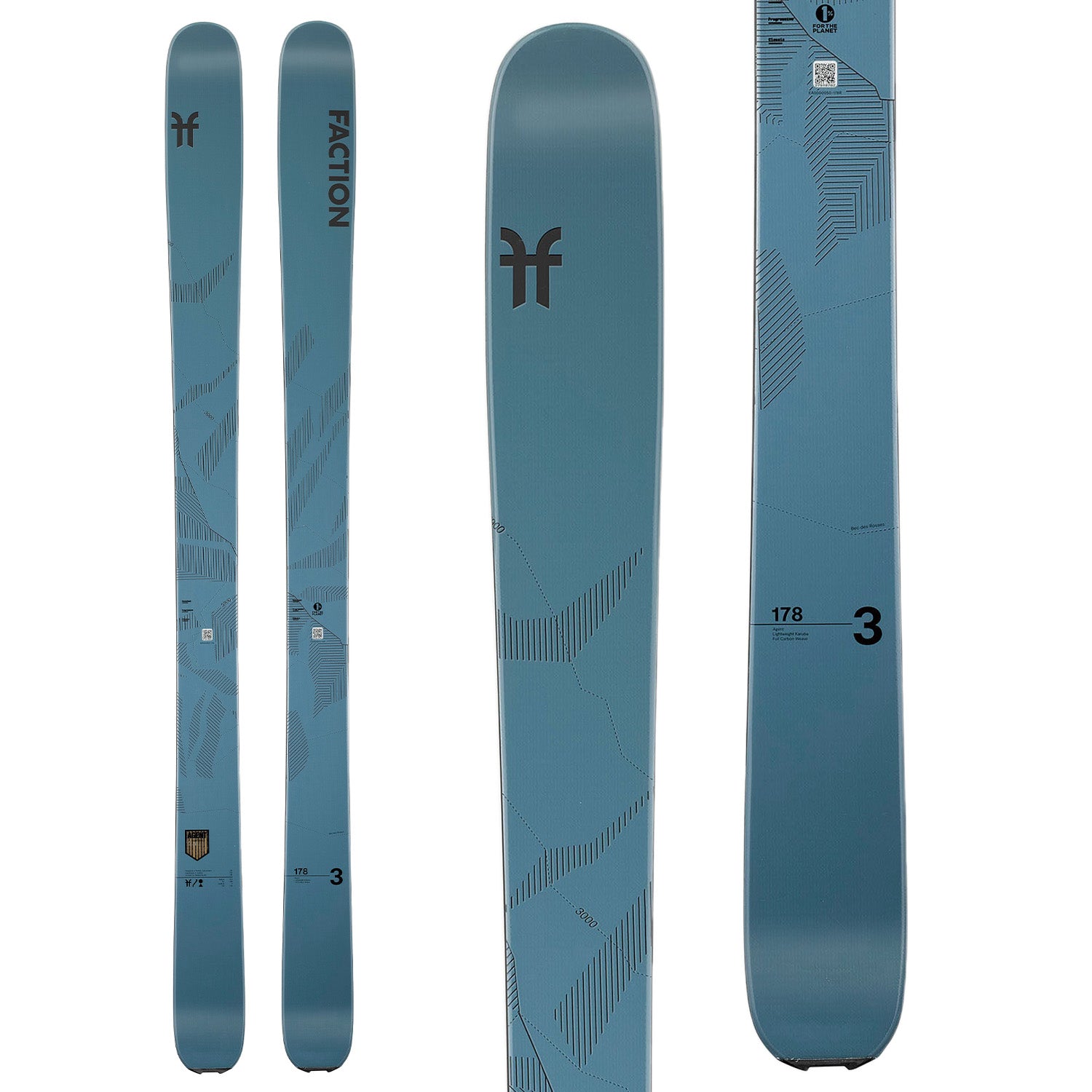 Faction Agent 3 Skis 2025 – evo