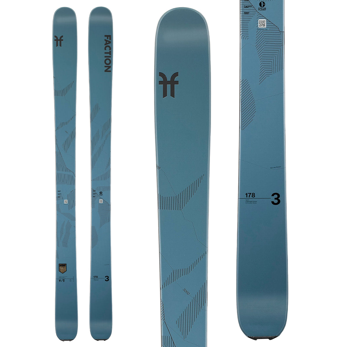 Faction Agent 3 Skis 2025