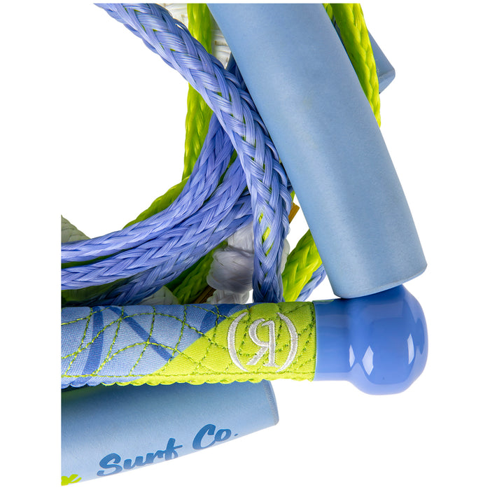 Ronix 10" Handle + 25ft 4-Section Bungee Surf Rope - Women's Lavender