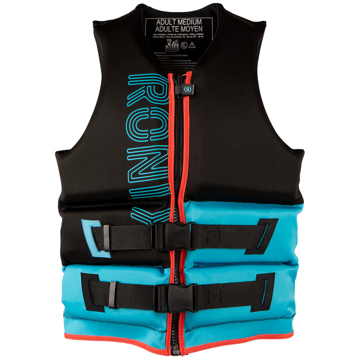 Ronix Cloud Break CGA Wake Vest - Women's Blue/Black
