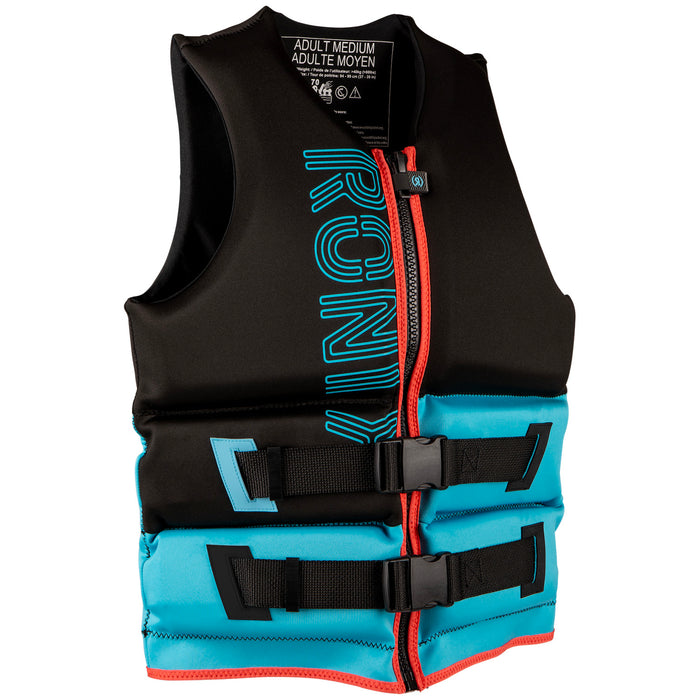 Ronix Cloud Break CGA Wake Vest - Women's Blue/Black