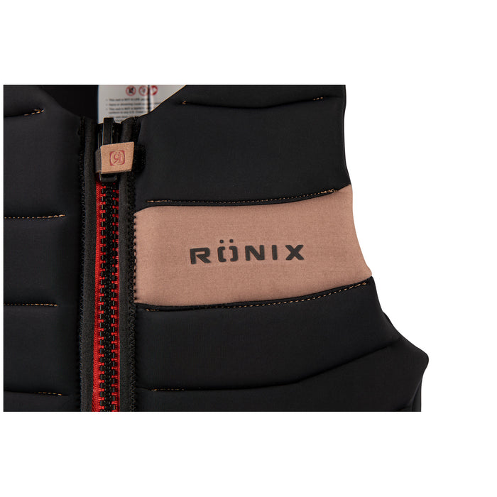 Ronix Vader Impact Wake Vest Black/Mocha