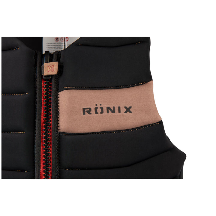 Ronix Vader Impact Wake Vest Black/Mocha