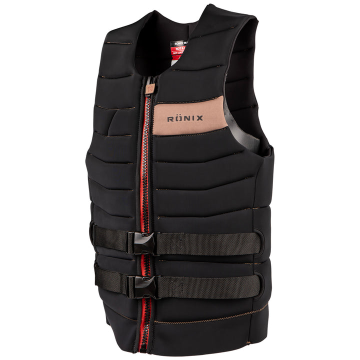 Ronix Vader Impact Wake Vest Black/Mocha