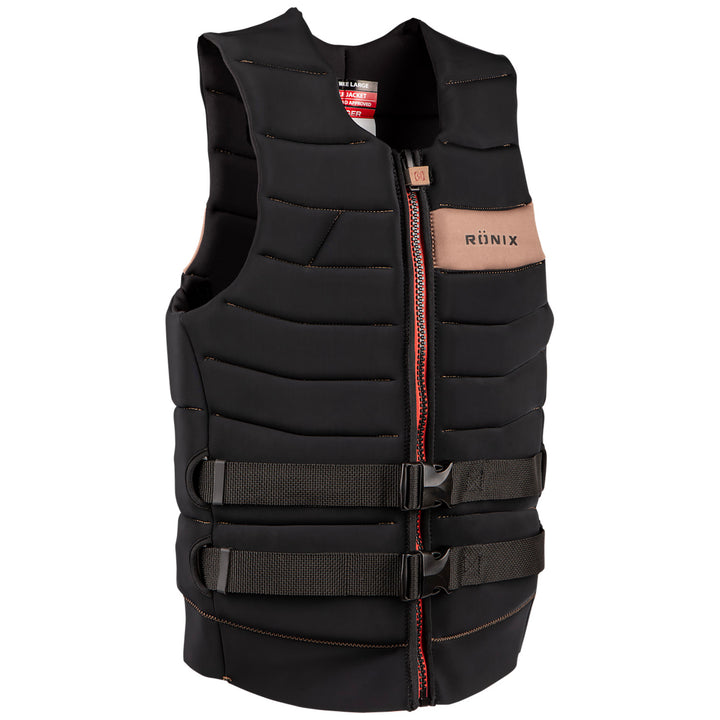 Ronix Vader Impact Wake Vest Black/Mocha