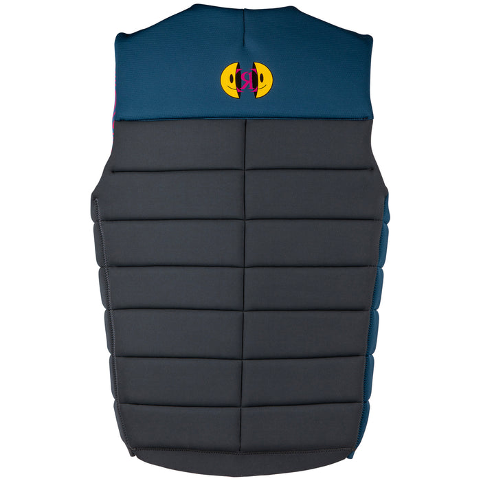 Ronix Purple Haze Impact Wake Vest Psychedelic Blue/Grey