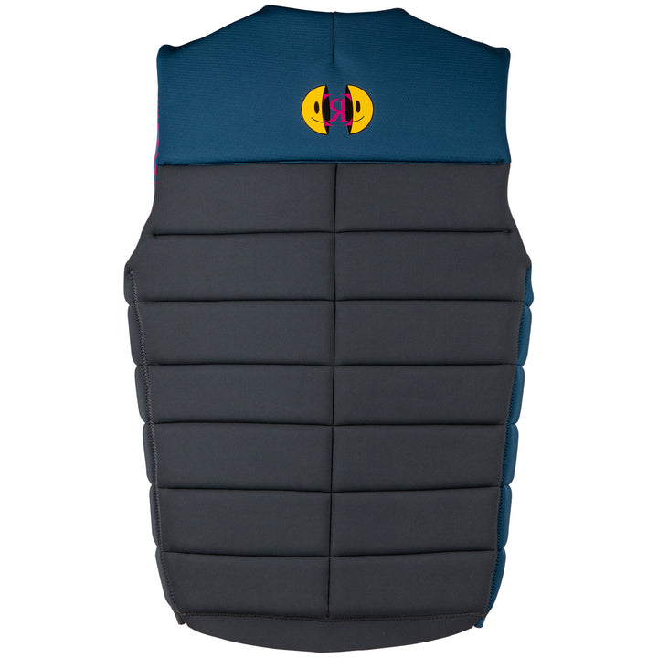 Ronix Purple Haze Impact Wake Vest Psychedelic Blue/Grey