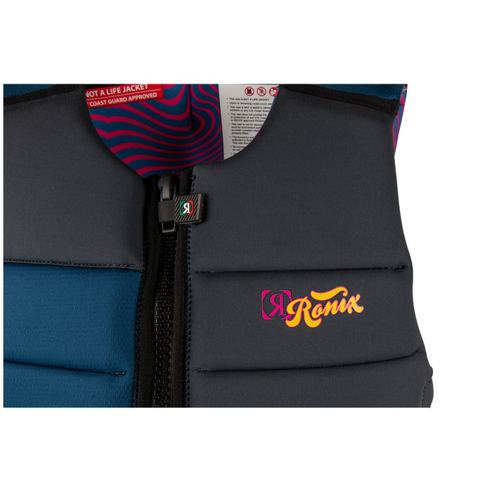 Ronix Purple Haze Impact Wake Vest Psychedelic Blue/Grey