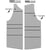 Ronix Coral Impact Wake Vest - Women's 2025 White/Blue Fade