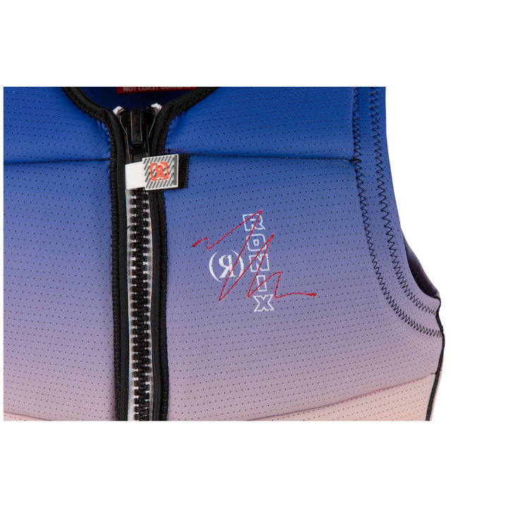 Ronix Coral Impact Wake Vest - Women's 2025 White/Blue Fade