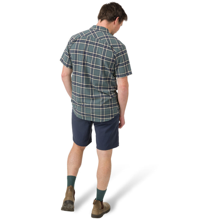 Flylow Anderson Shirt Eucalyptus/Mist Plaid