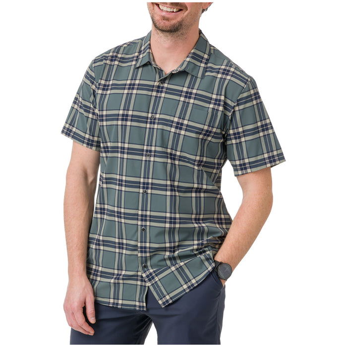 Flylow Anderson Shirt Eucalyptus/Mist Plaid