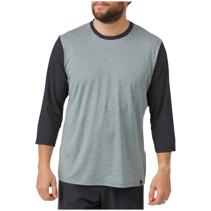 Flylow Nash 3/4 Shirt Eucalyptus/Black