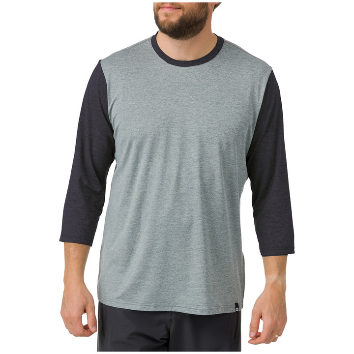 Flylow Nash 3/4 Shirt Eucalyptus/Black