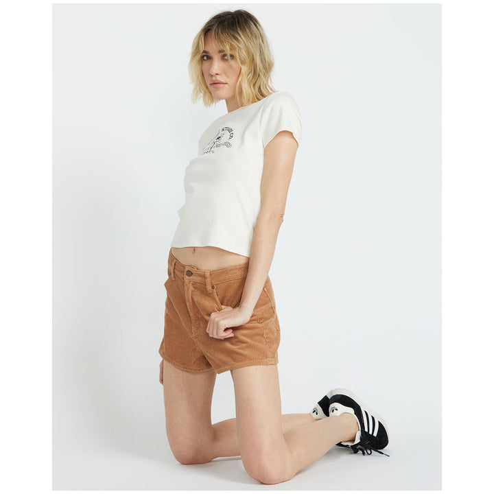 Volcom Strait Up Shorts - Women's Camel