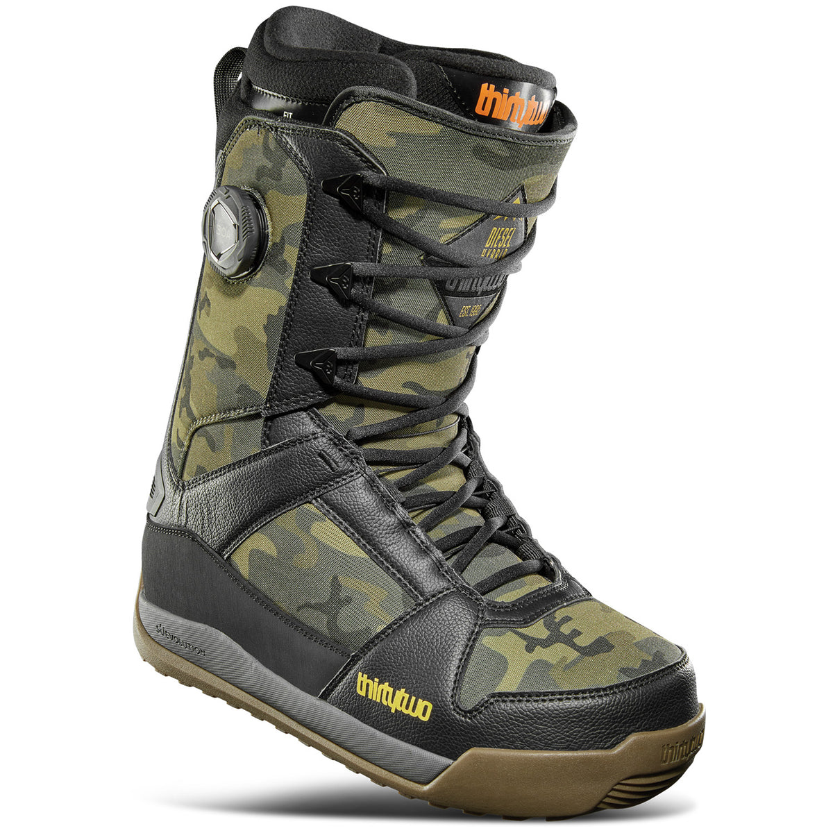 thirtytwo Diesel Hybrid Snowboard Boots 2025 Camo