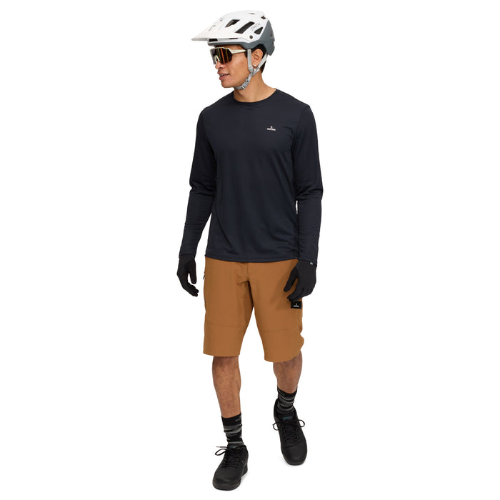evo Long-Sleeve Bike Jersey Black