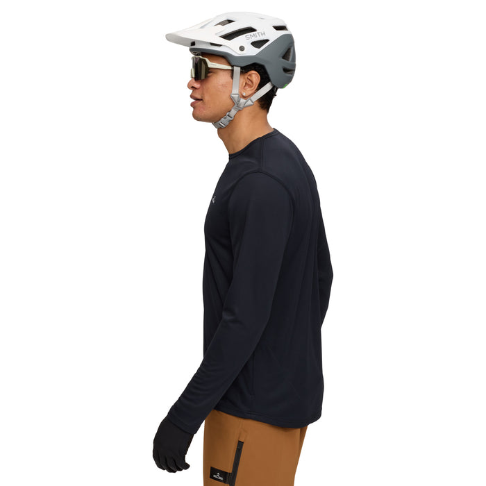 evo Long-Sleeve Bike Jersey Black