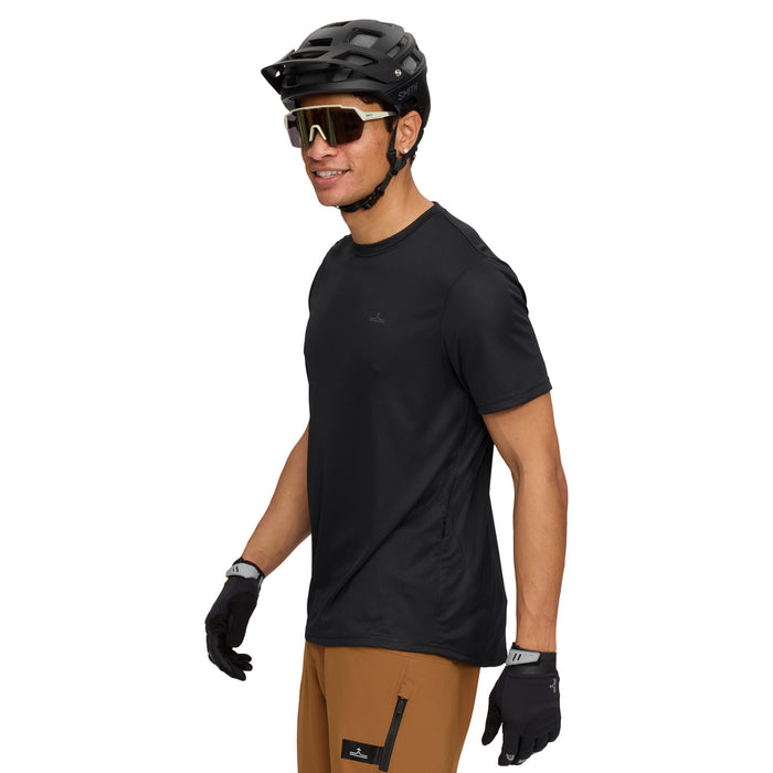 evo Short-Sleeve Bike Jersey Black
