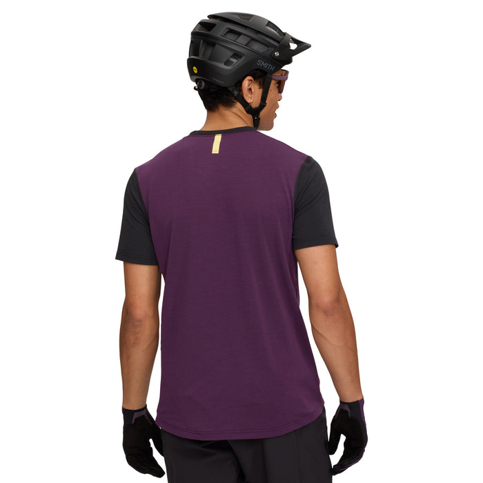 evo Lookout Short-Sleeve Bike Jersey Grape