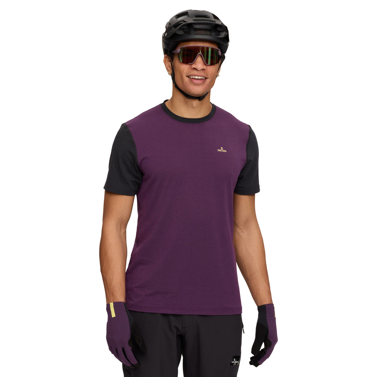evo Lookout Short-Sleeve Bike Jersey Grape