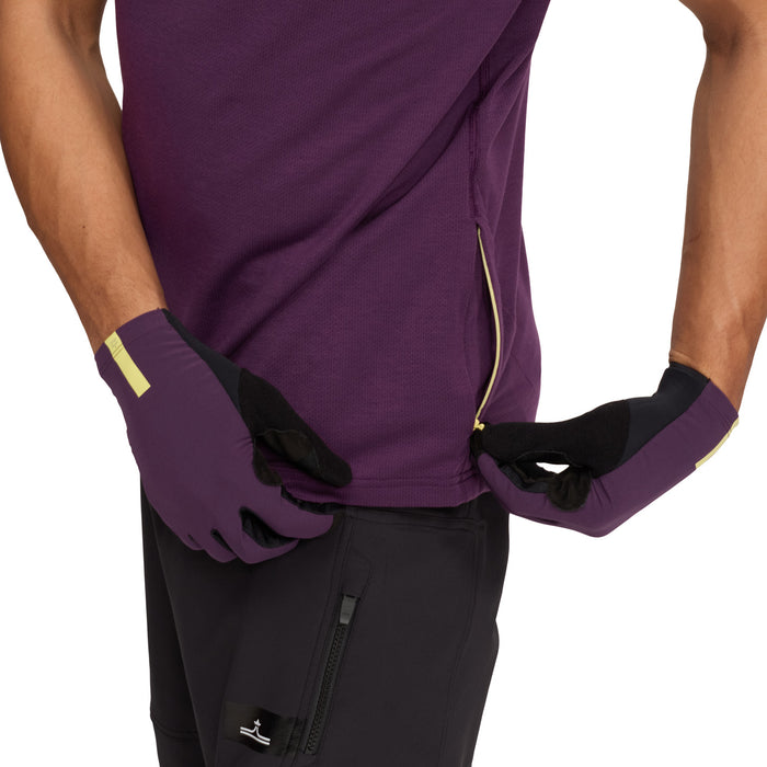 evo Lookout Short-Sleeve Bike Jersey Grape