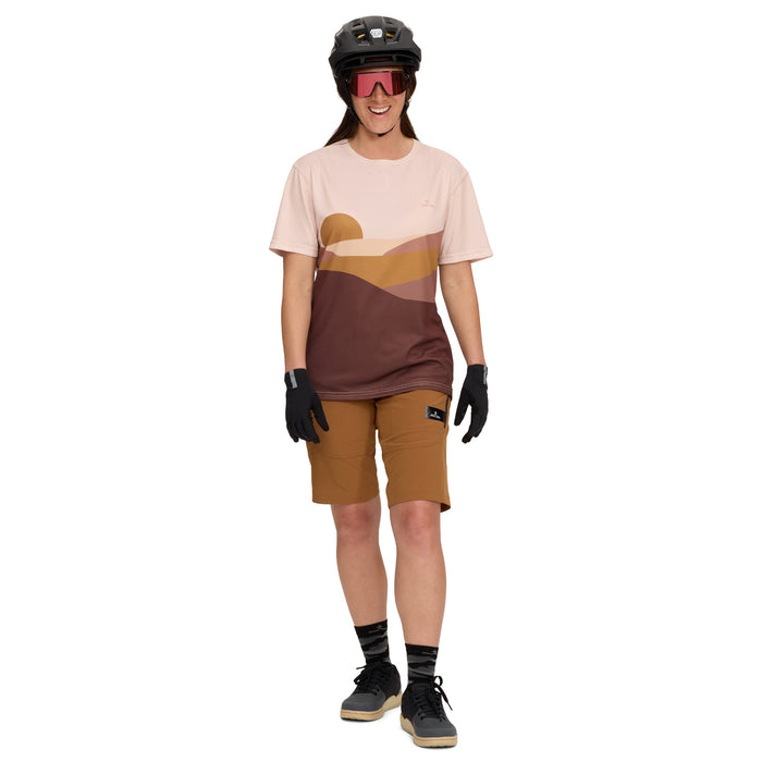 evo Short-Sleeve Bike Jersey - Women's Sunrise