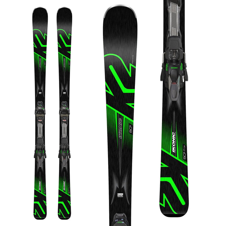 K2 Ikonic 80 Ti Skis + M3 10 Bindings 2019