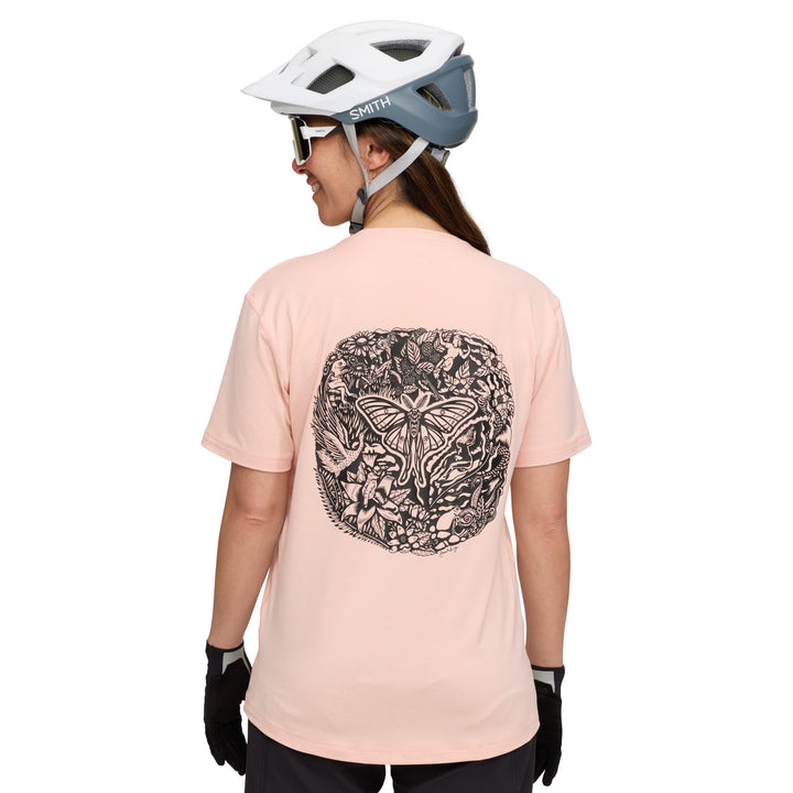 evo Trail Pocket T-Shirt - Women's Dusty Pink-Sarah King
