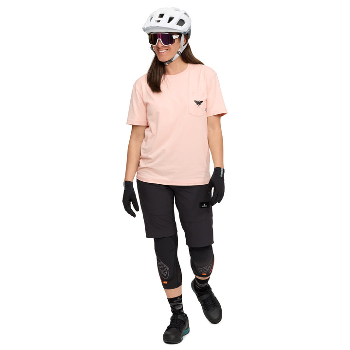 evo Trail Pocket T-Shirt - Women's Dusty Pink-Sarah King