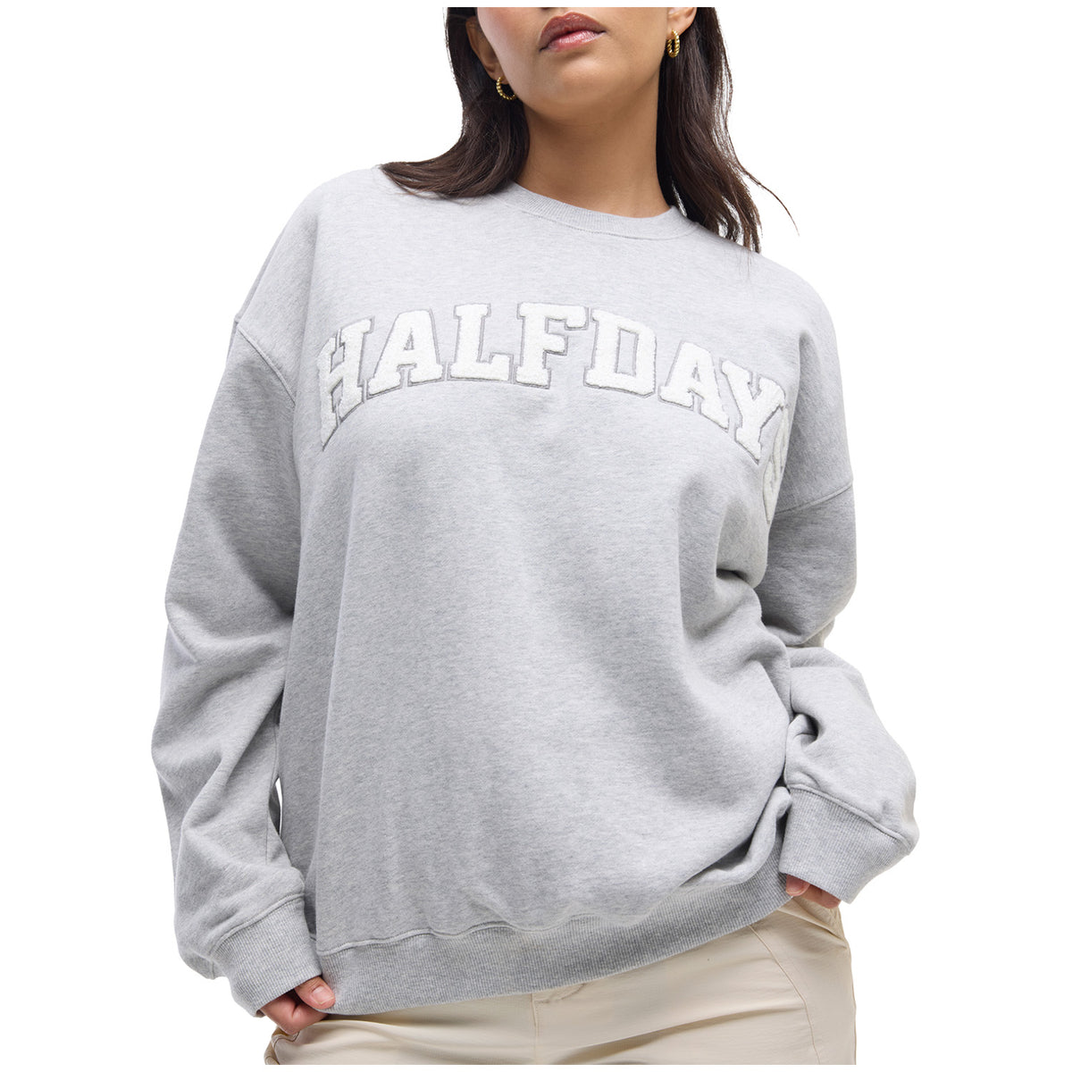 Halfdays Halfdays Sweatshirt - Women's Heather Grey