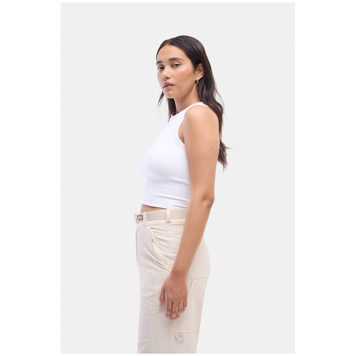 Halfdays Sunn Racerback Tank - Women's White