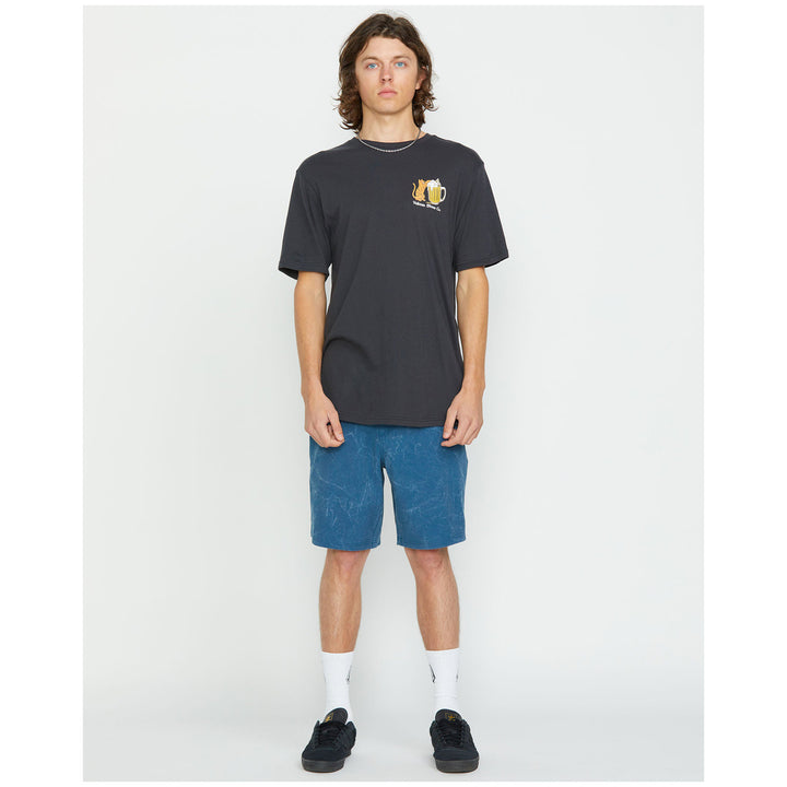 Volcom Stone Faded Hybrid 19 Shorts - Men's Deep Blue