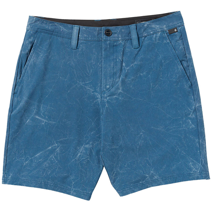 Volcom Stone Faded Hybrid 19 Shorts - Men's Deep Blue