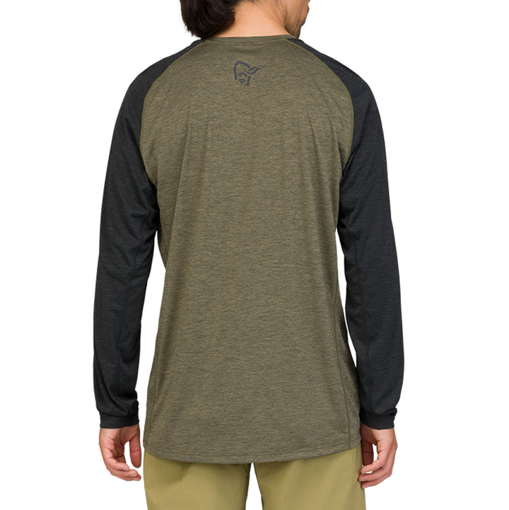 Norrona Fjora Equaliser Lightweight Long-Sleeve Jersey Olive Night
