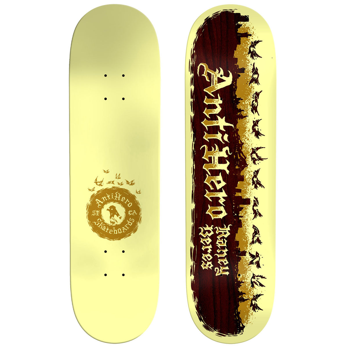 Anti Hero Raney Pigeon Motion 8.62 Skateboard Deck