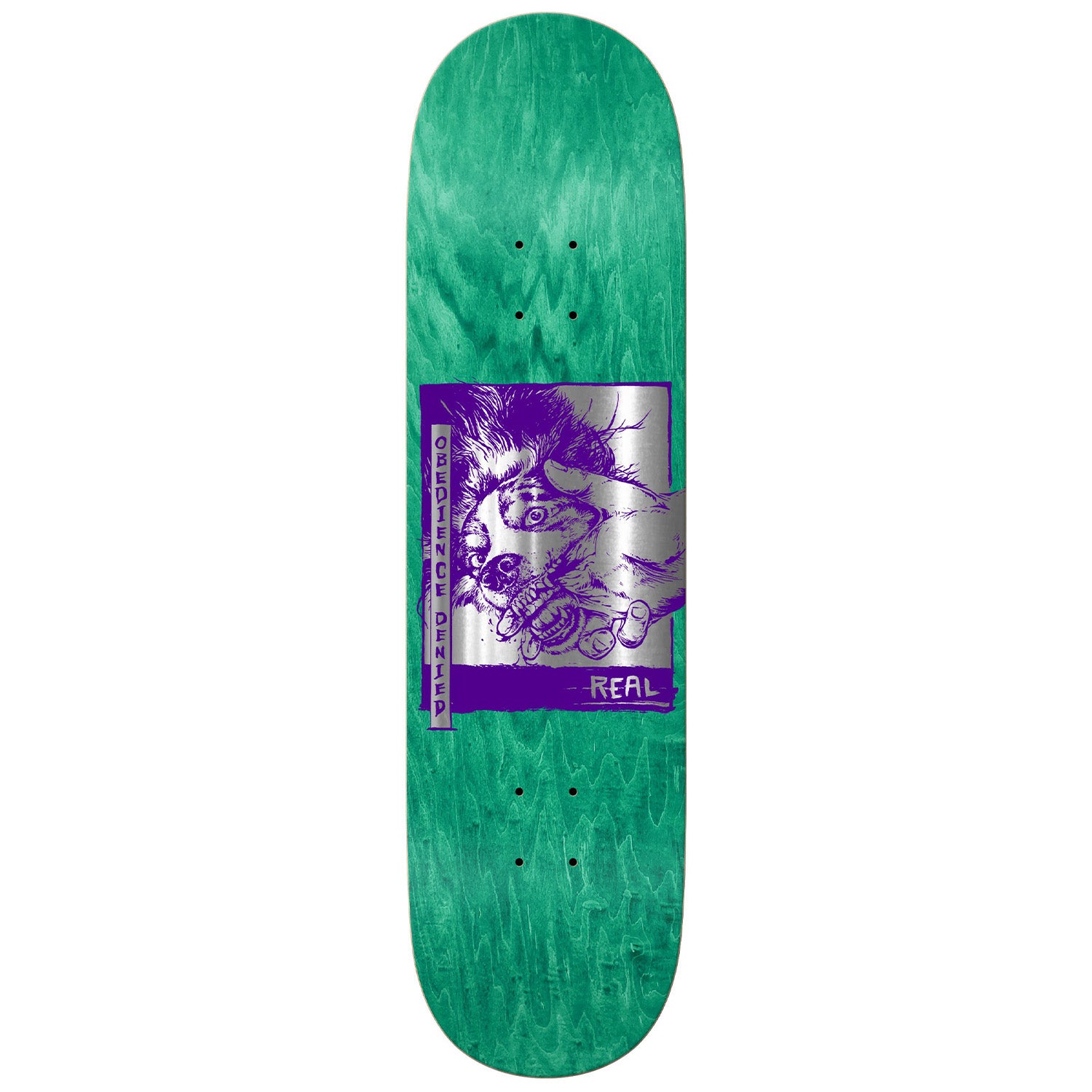Real Obedience Denied Skateboard Deck