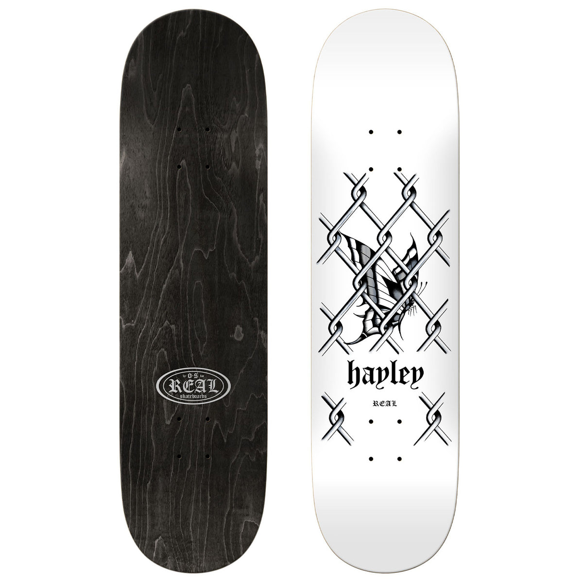 Real Hayley Outsider Full SE 8.06 Skateboard Deck