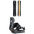 K2 Vandal Snowboard - Boys' 2022 + Nitro Charger Snowboard Bindings - Kids' 2025