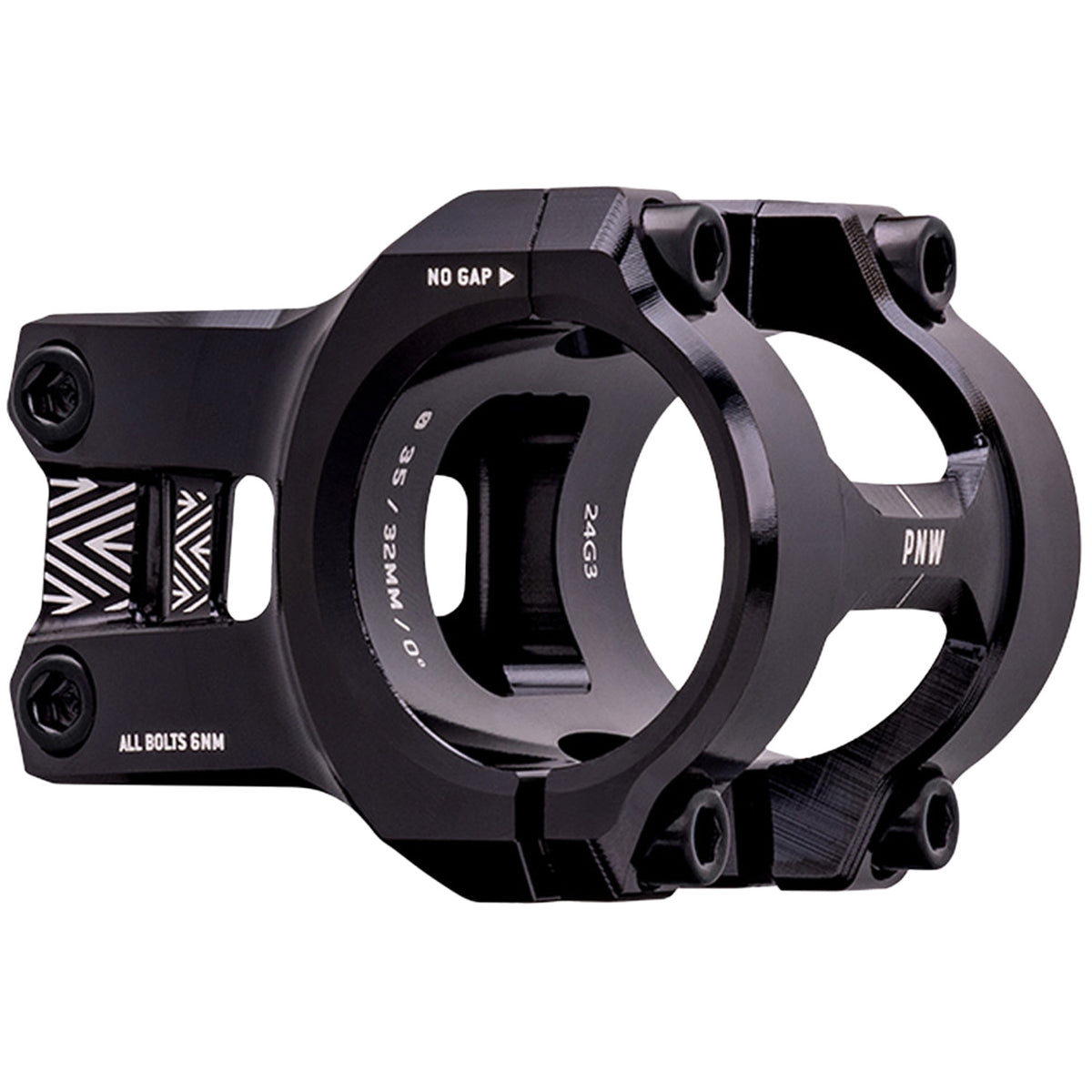 PNW Components Loam Stem Blackout Black