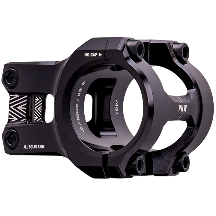 PNW Components Loam Stem Blackout Black