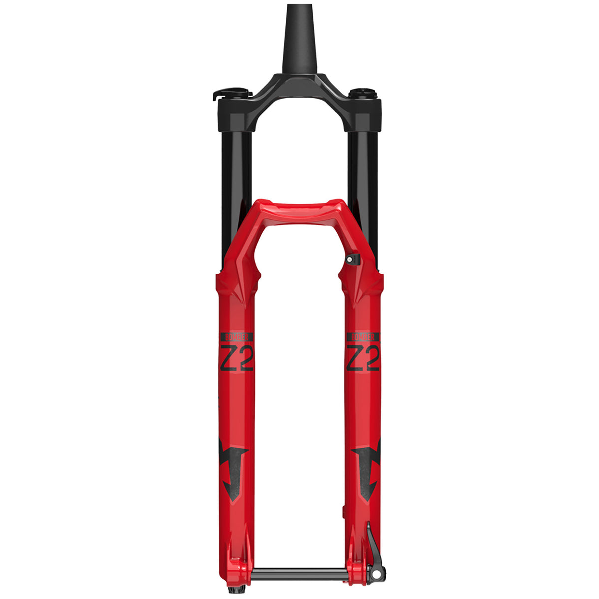 Marzocchi Bomber Z2 Fork - 29" Gloss Red, Clear