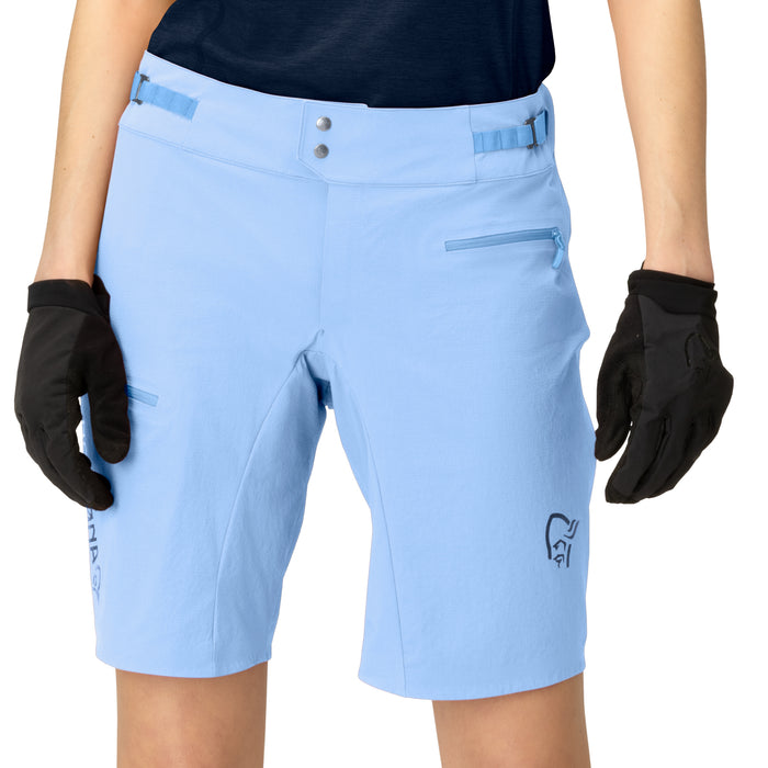 Norrona Fjora Flex1 Light Shorts - Women's Frozen Fjord