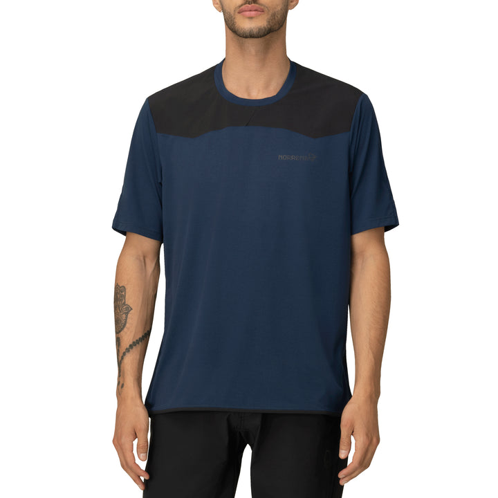Norrona Skibotn Equaliser Tech Short-Sleeve Jersey Indigo Night