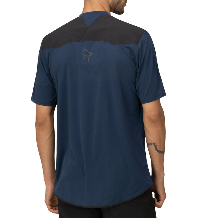 Norrona Skibotn Equaliser Tech Short-Sleeve Jersey Indigo Night