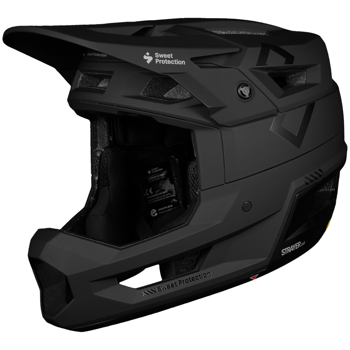 Sweet Protection Strayer 2Vi MIPS Bike Helmet Matte Black