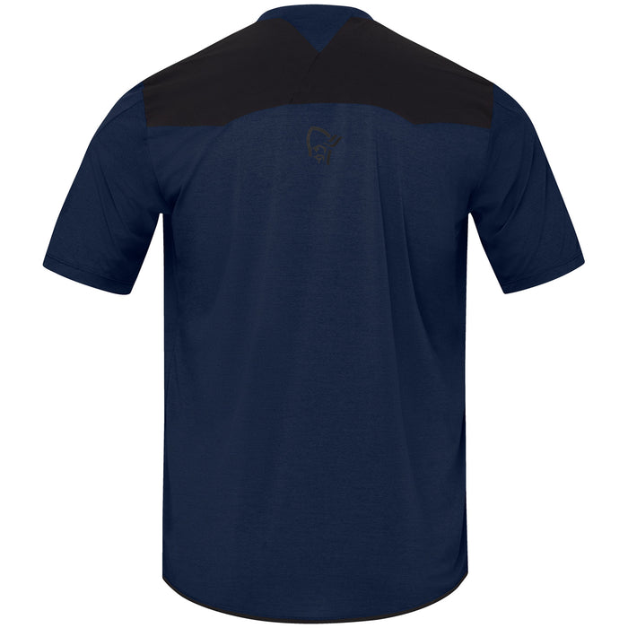 Norrona Skibotn Equaliser Tech Short-Sleeve Jersey Indigo Night