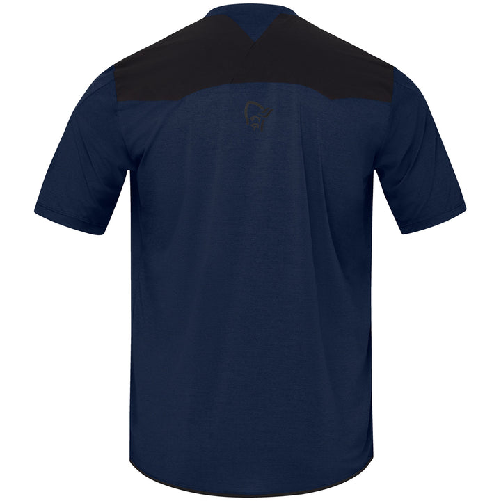Norrona Skibotn Equaliser Tech Short-Sleeve Jersey Indigo Night