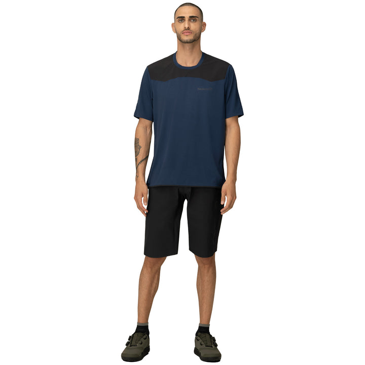 Norrona Skibotn Equaliser Tech Short-Sleeve Jersey Indigo Night