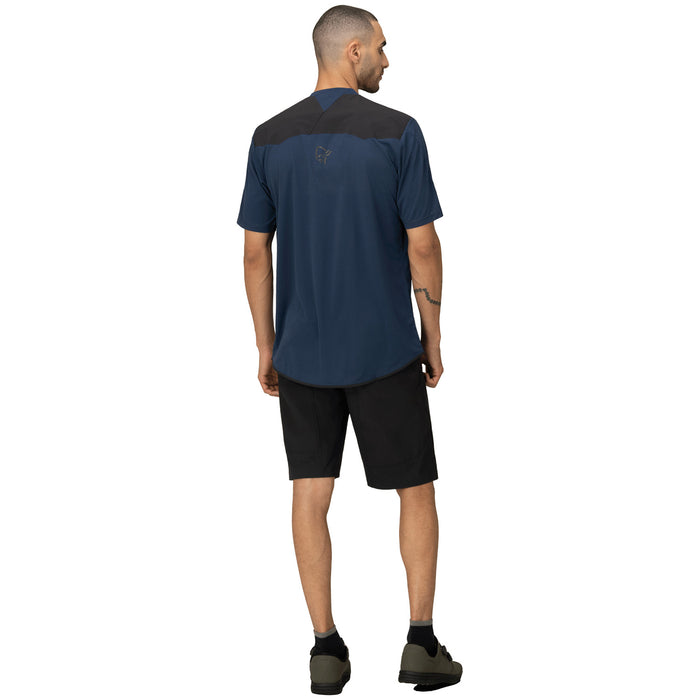 Norrona Skibotn Equaliser Tech Short-Sleeve Jersey Indigo Night